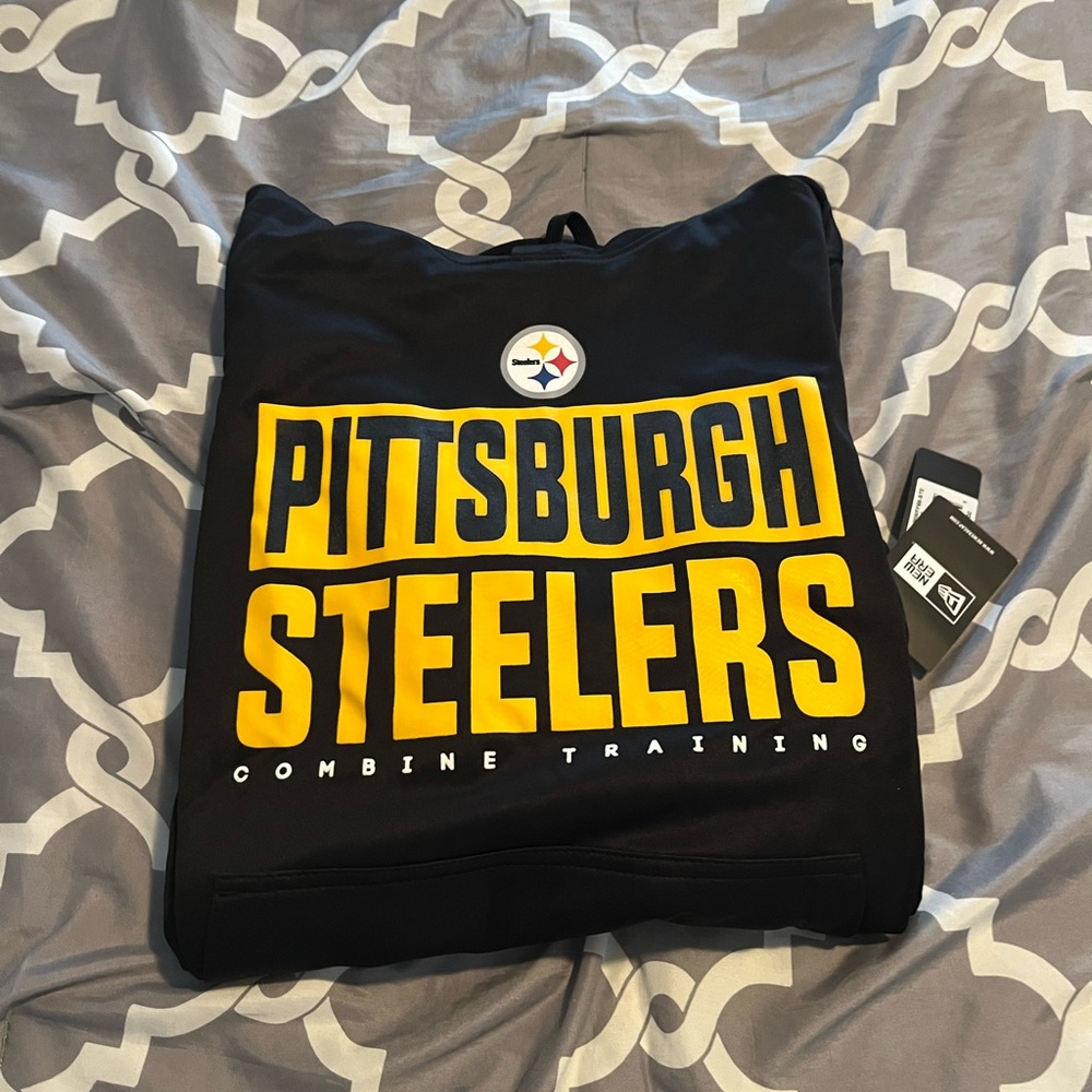 pittsburgh steelers combine training hoodie